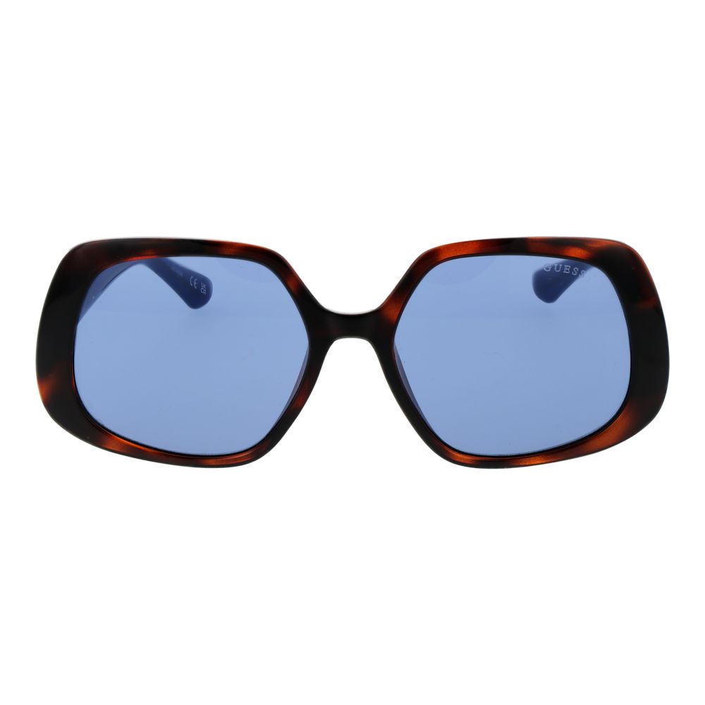 Lunettes de soleil Guess marron pour femme