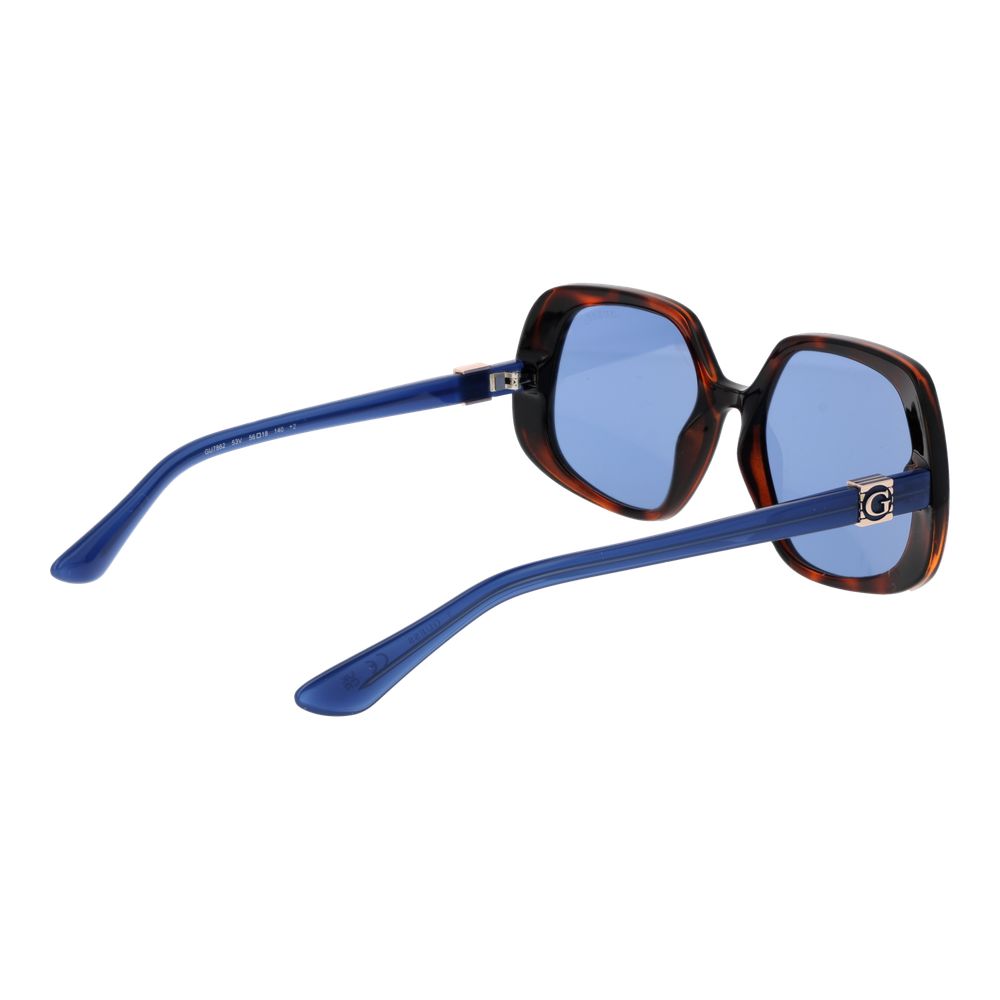 Lunettes de soleil Guess marron pour femme