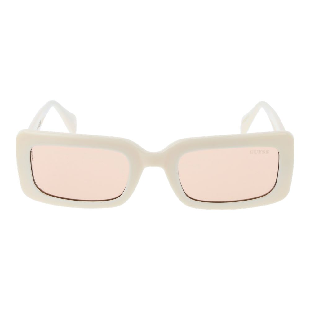 Lunettes de soleil unisexes beiges Guess