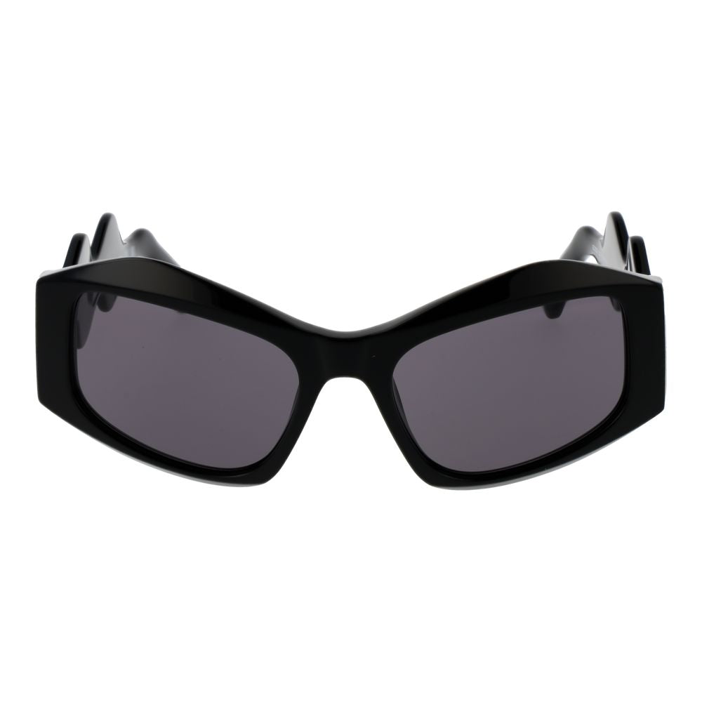 Lunettes de soleil unisexes noires GCDS