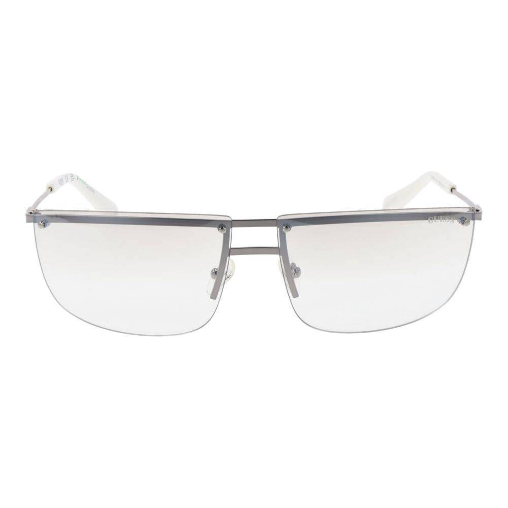Lunettes de soleil unisexes Guess Silver