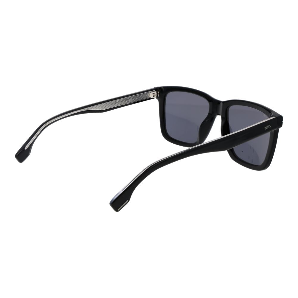 Lunettes de soleil noires Hugo Boss pour homme