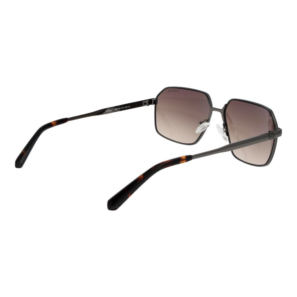 Lunettes de soleil Guess grises pour homme