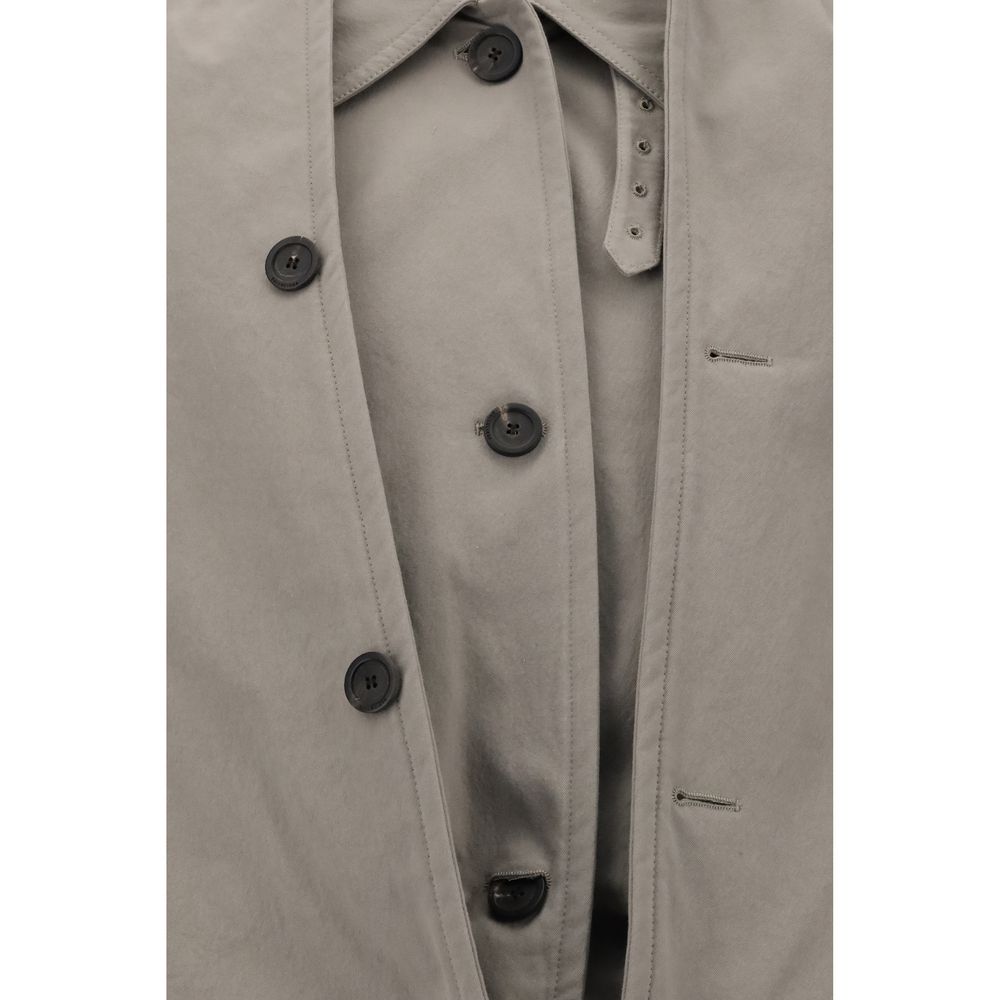 Trench-coat à capuche inversé Balenciaga
