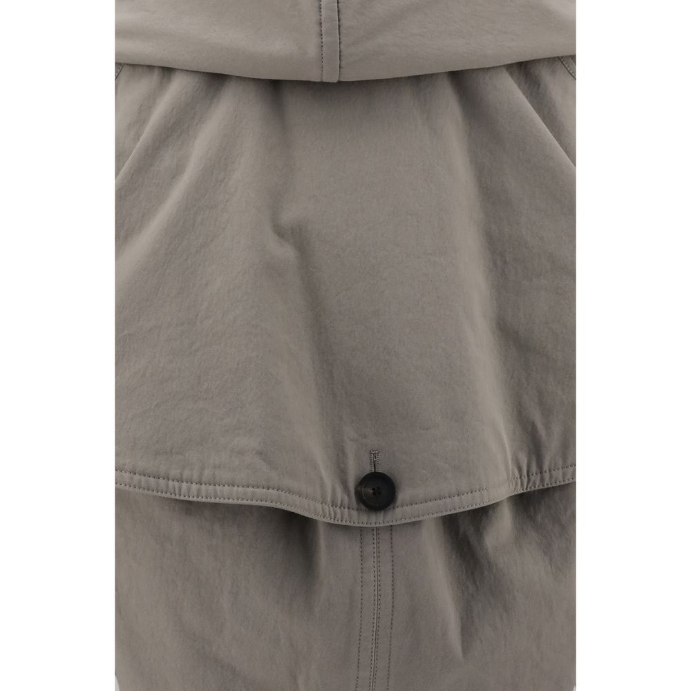 Trench-coat à capuche inversé Balenciaga