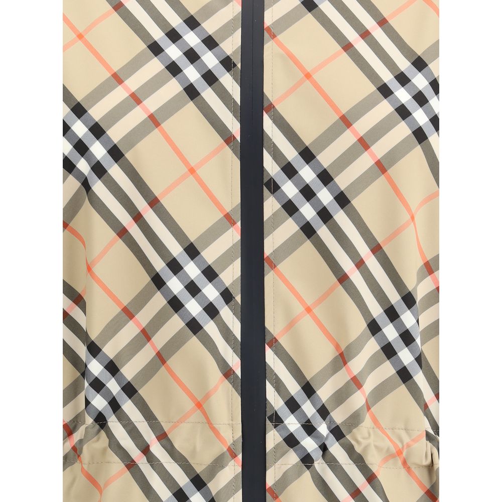 Veste à capuche à carreaux Burberry Archivio
