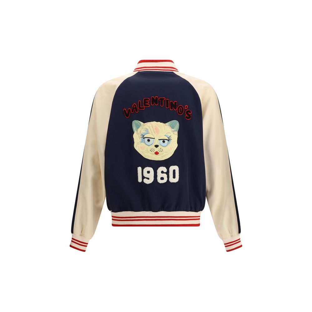 Valentino Le Chat De La Maison bomber jacket