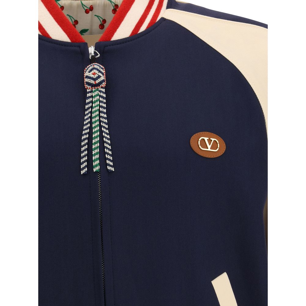 Valentino Le Chat De La Maison bomber jacket