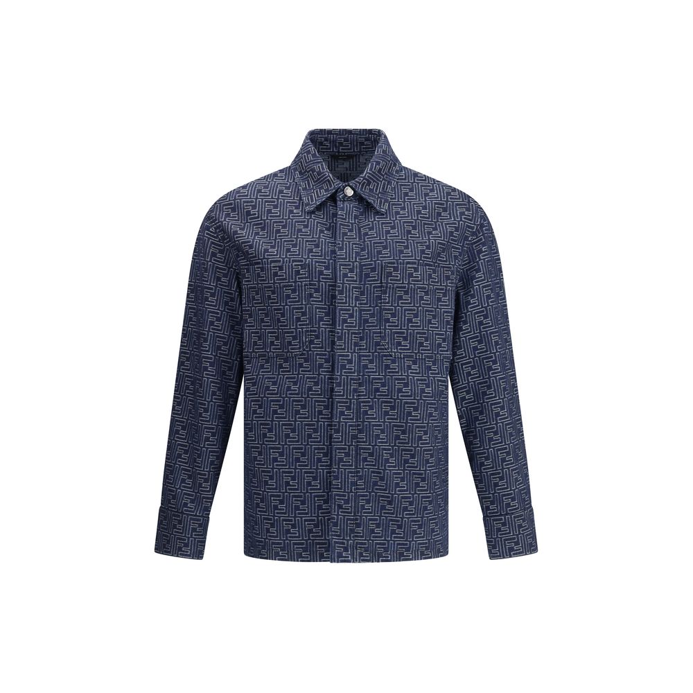 Veste en jean Fendi FF