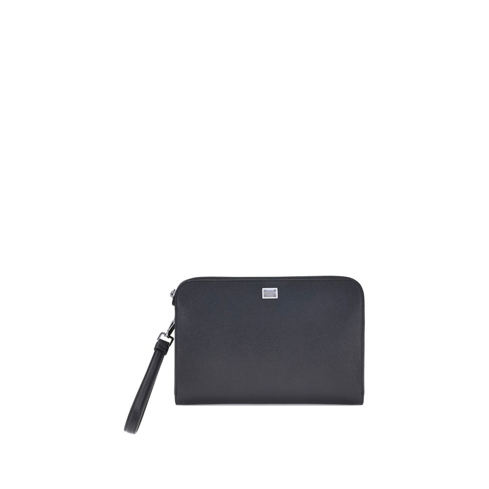 Pochette en cuir Dolce & Gabbana