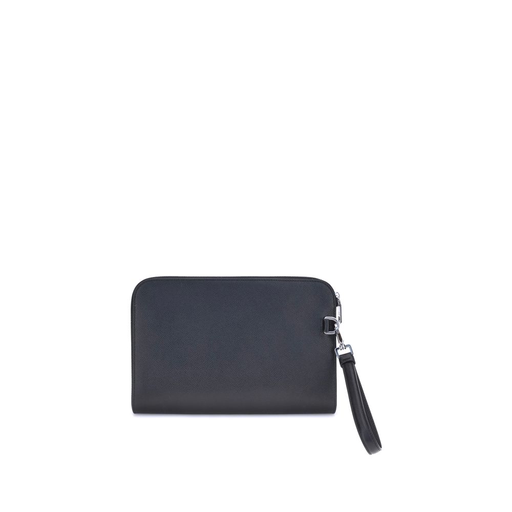 Pochette en cuir Dolce & Gabbana