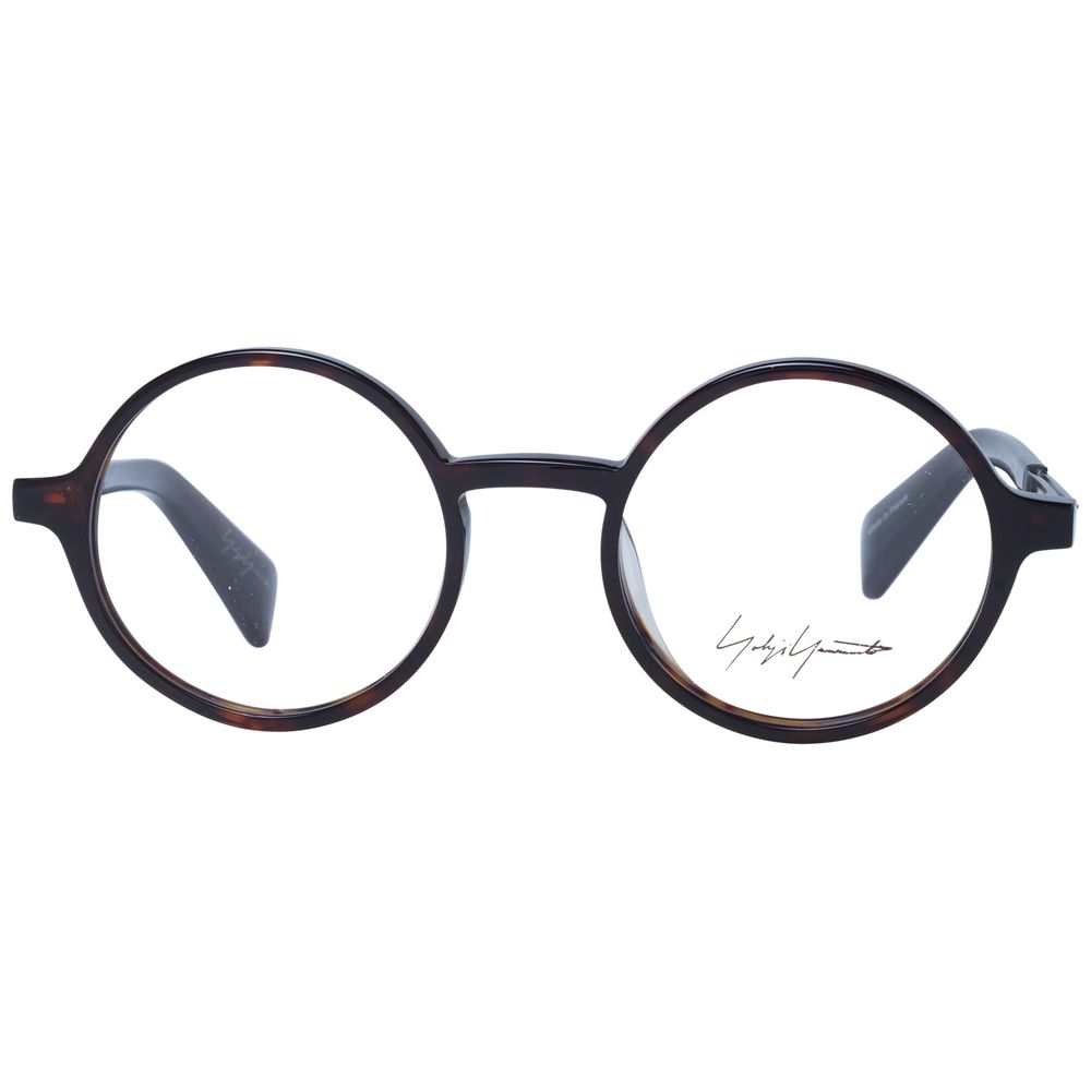 Yohji Yamamoto Brown Unisex Optical Frames by Yohji Yamamoto