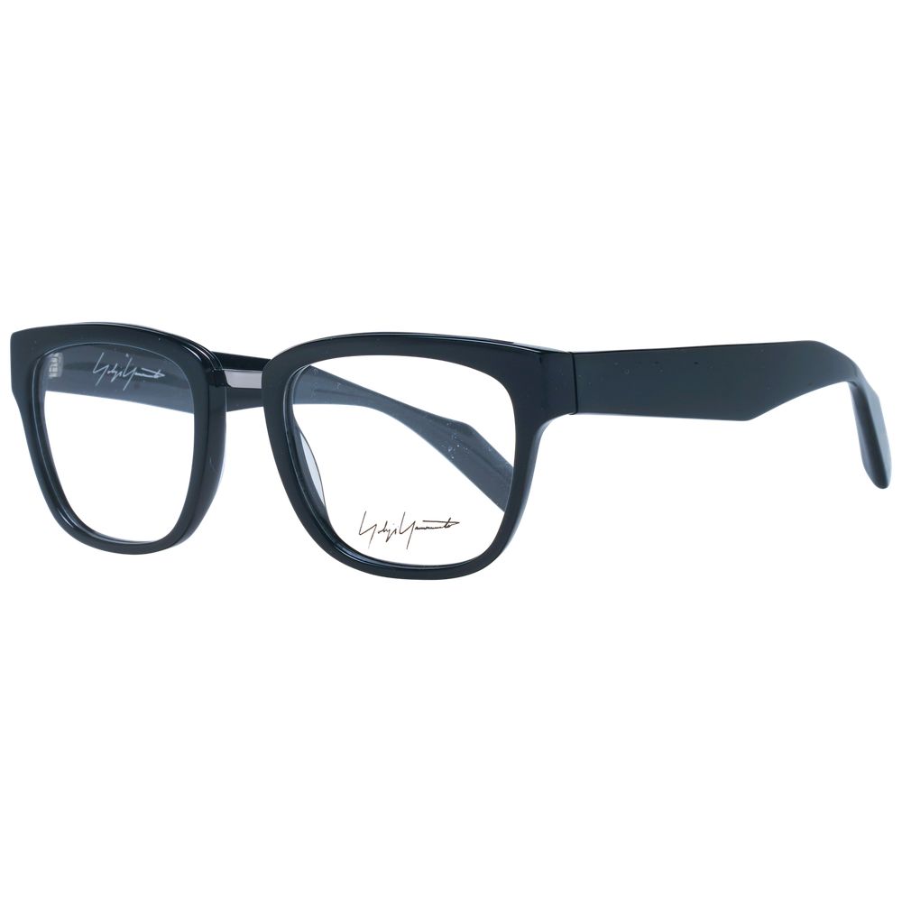Yohji Yamamoto Black Unisex Optical Frames by Yohji Yamamoto