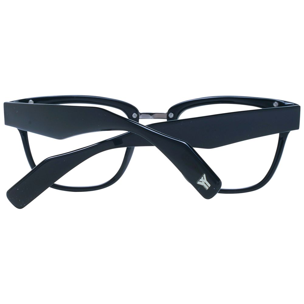Yohji Yamamoto Black Unisex Optical Frames by Yohji Yamamoto