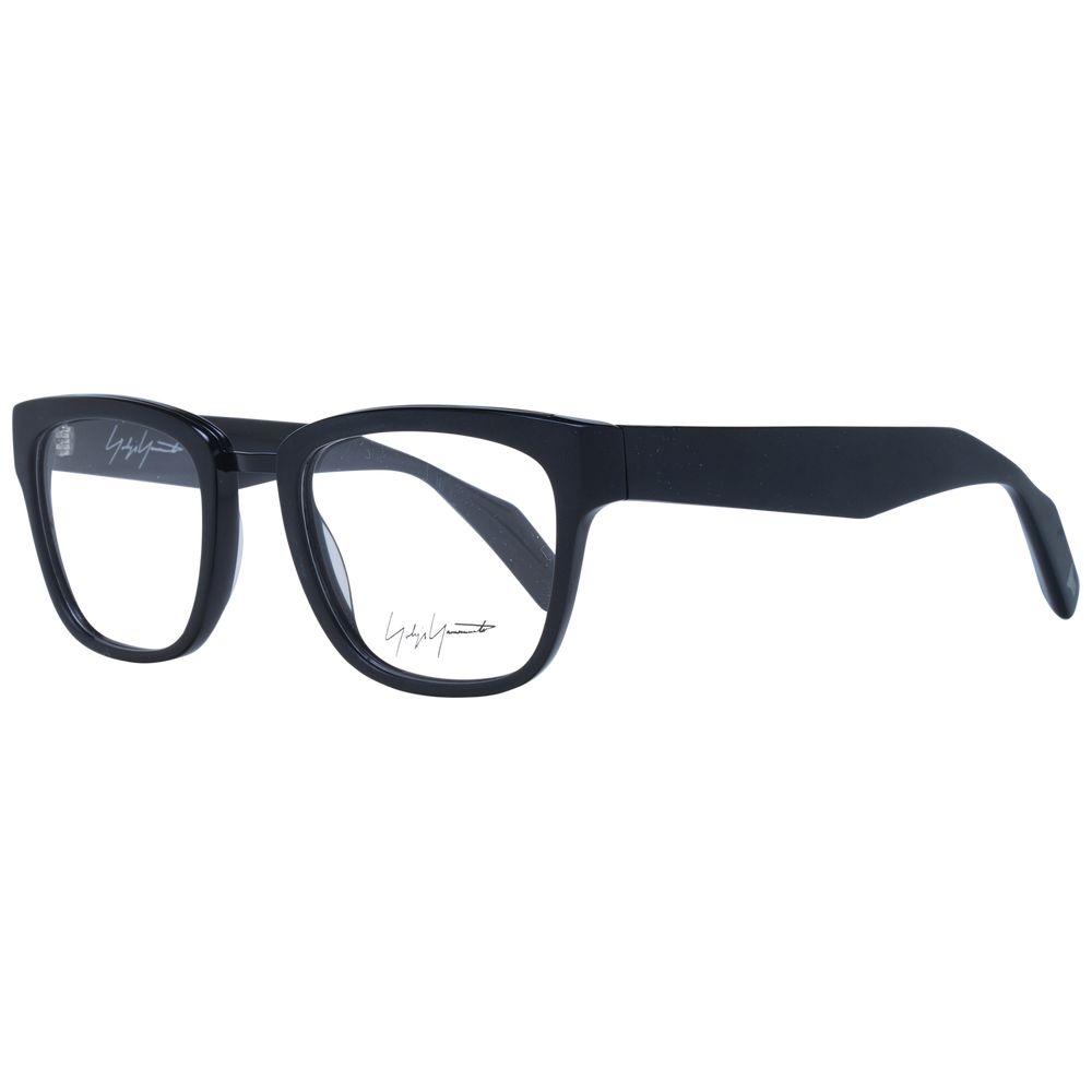 Montures optiques unisexes noires Yohji Yamamoto