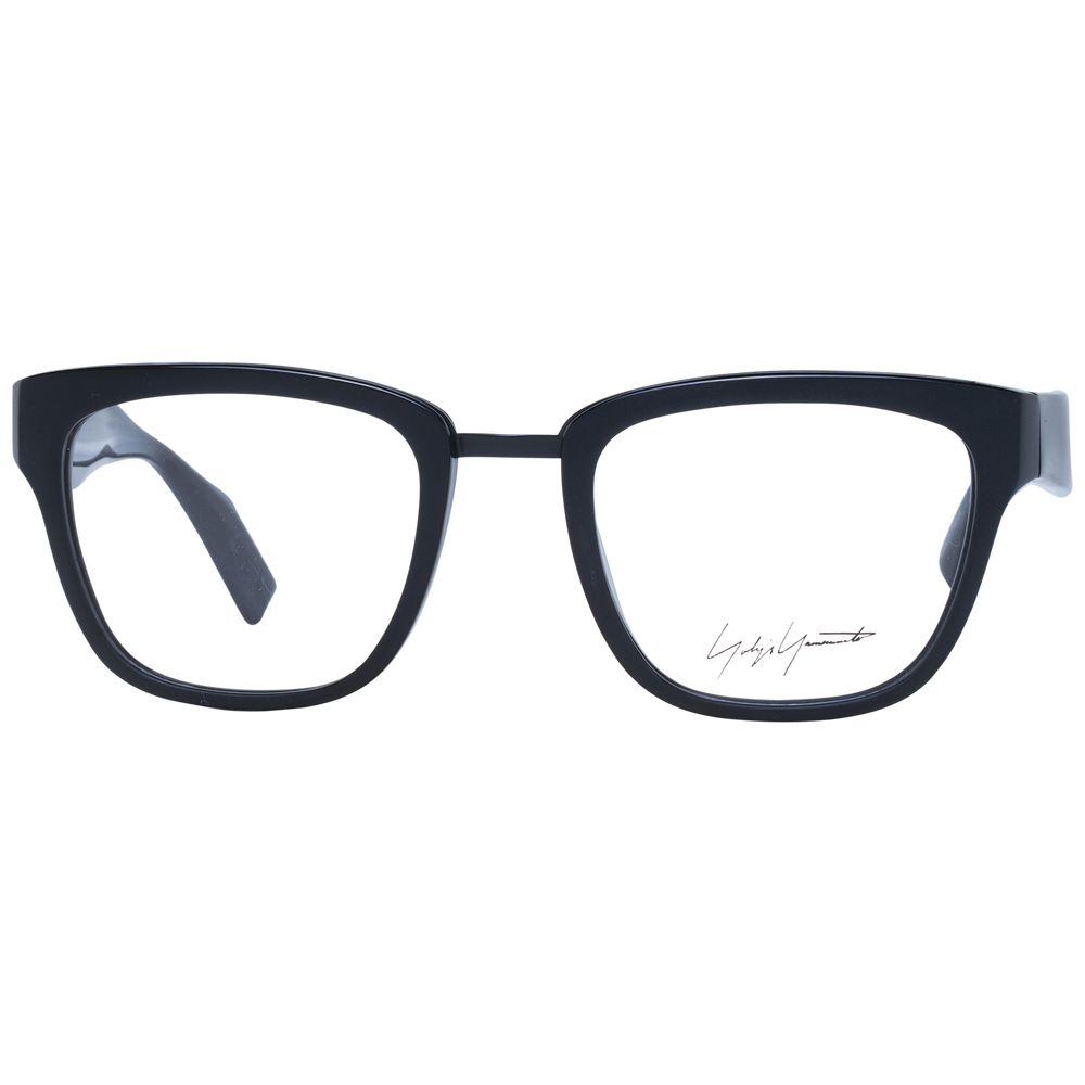 Montures optiques unisexes noires Yohji Yamamoto