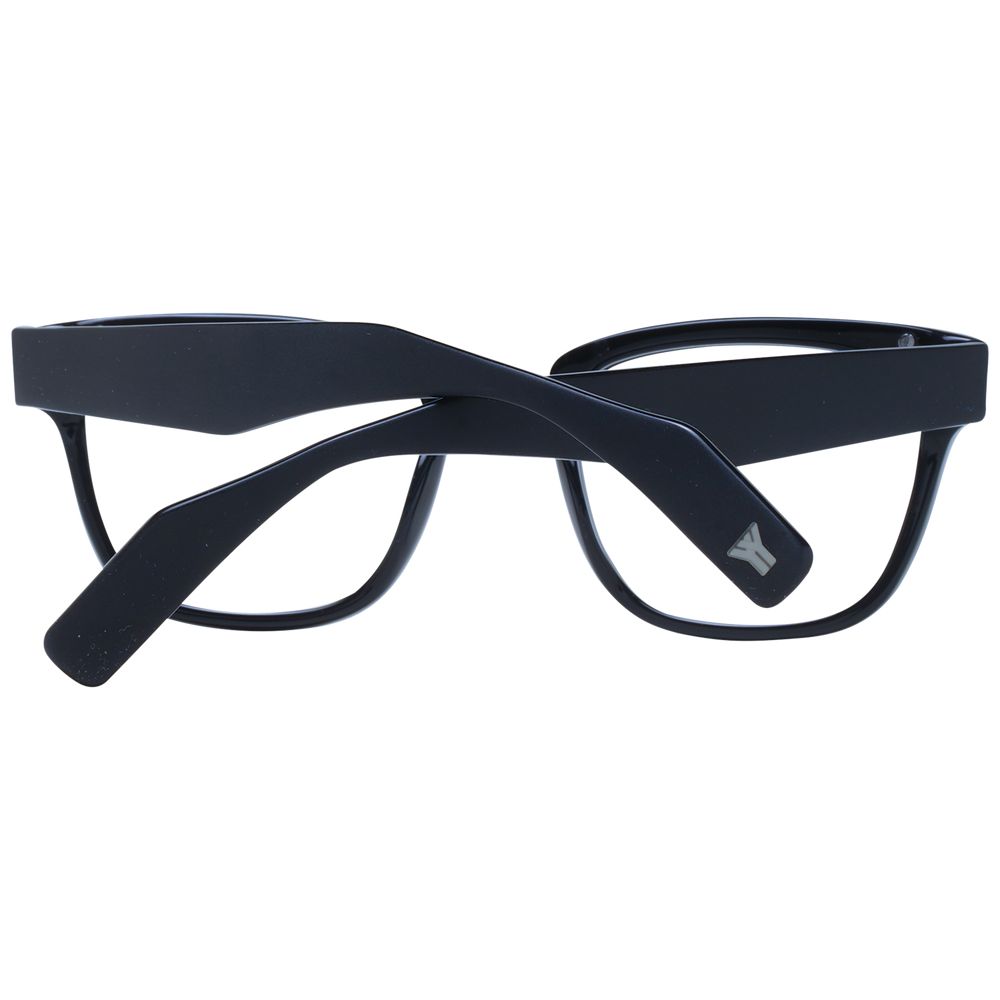 Montures optiques unisexes noires Yohji Yamamoto