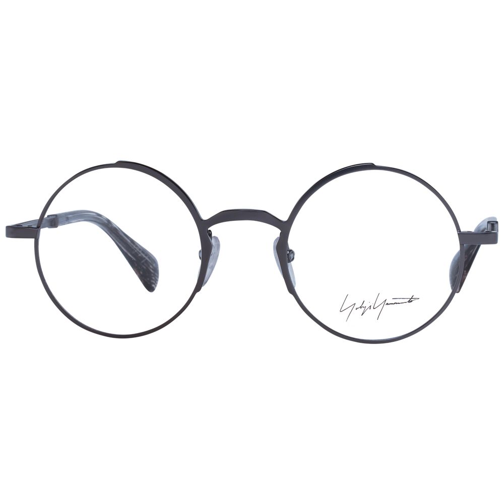 Montures de lunettes unisexes grises Yohji Yamamoto