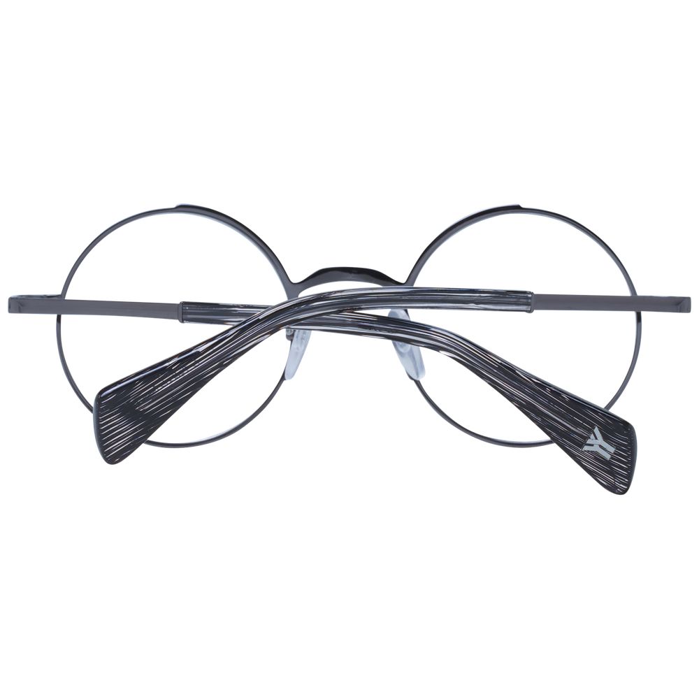 Montures de lunettes unisexes grises Yohji Yamamoto