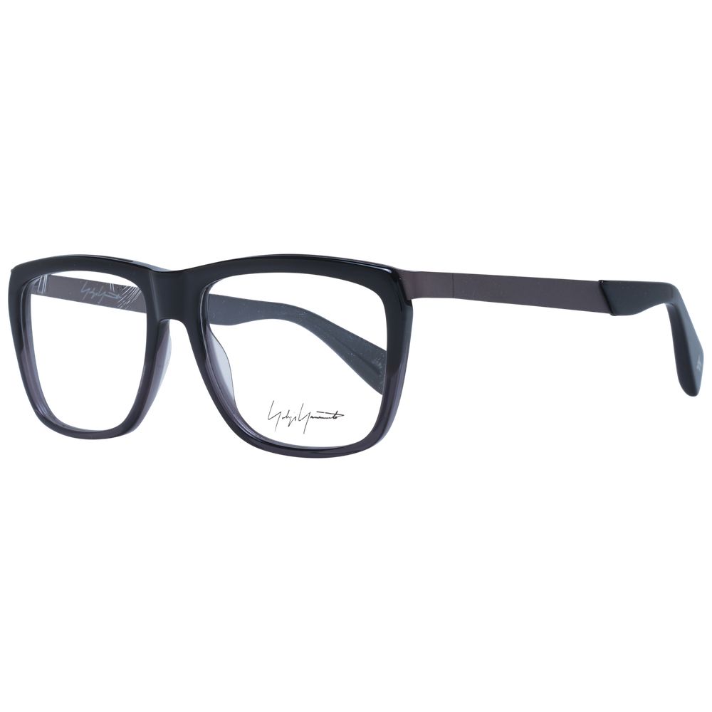 Montures optiques unisexes noires Yohji Yamamoto