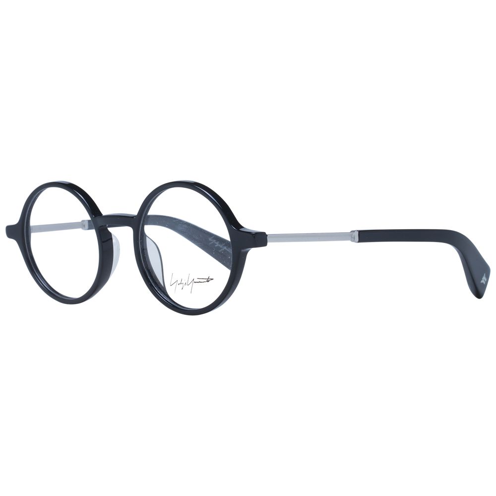 Montures optiques unisexes noires Yohji Yamamoto