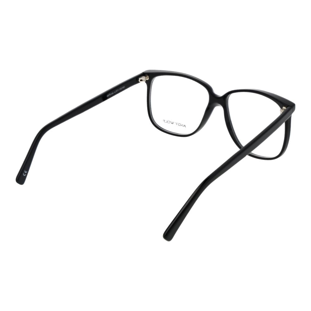 Monture optique unisexe noire Andy Wolf