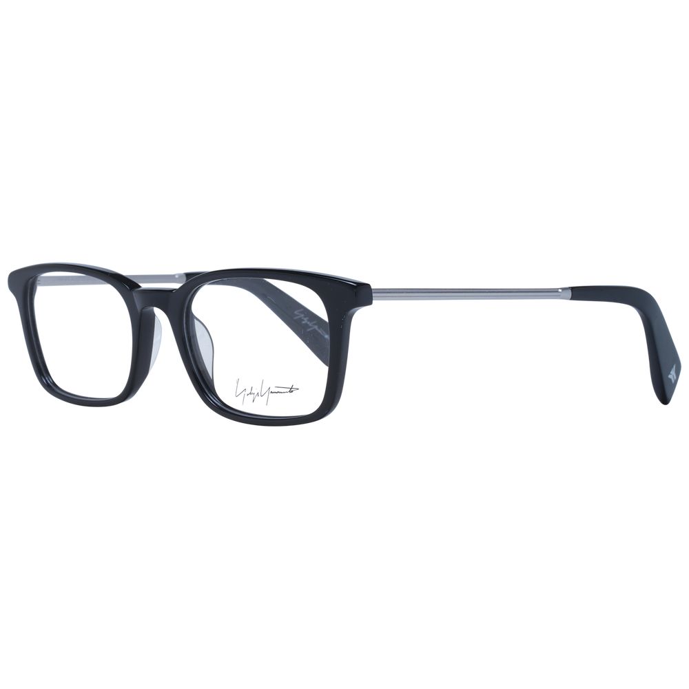 Montures optiques unisexes noires Yohji Yamamoto