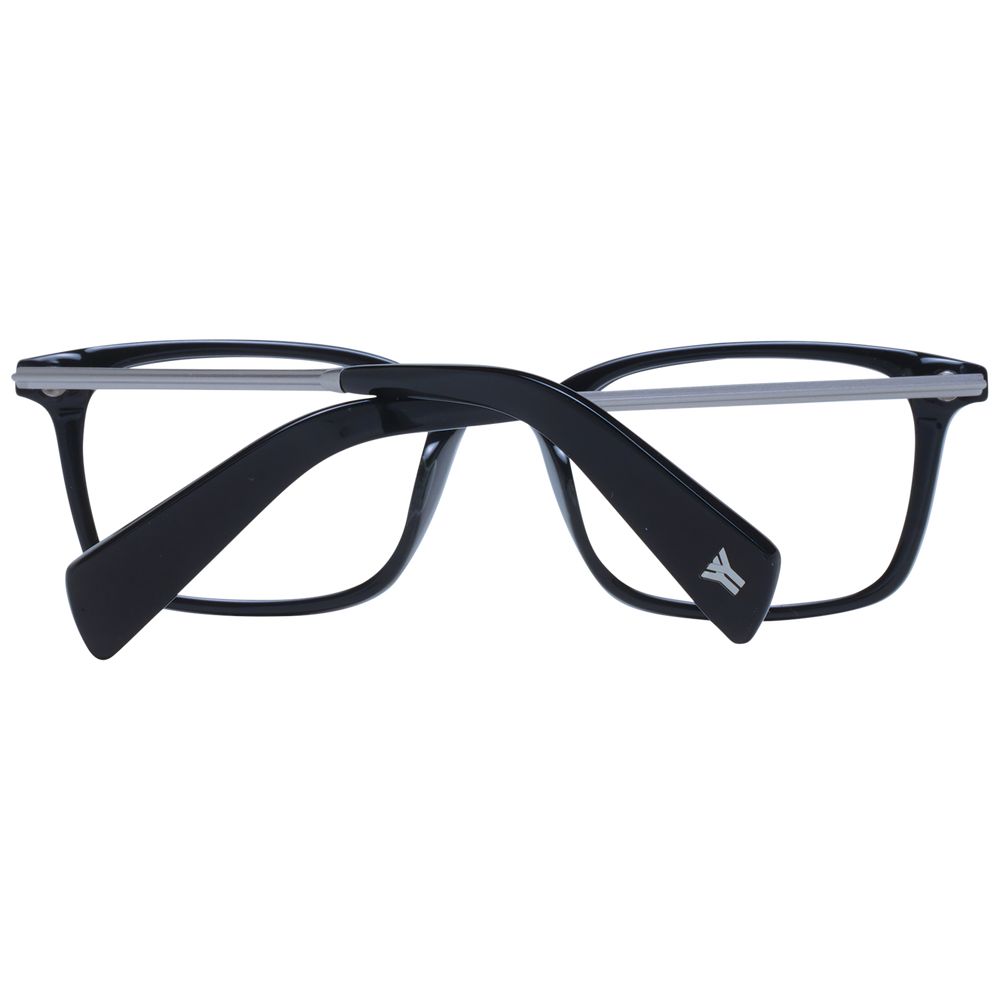 Montures optiques unisexes noires Yohji Yamamoto