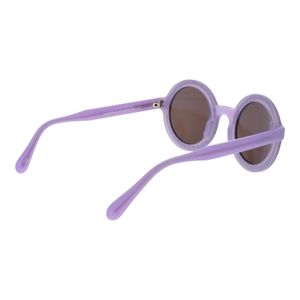 Lunettes de soleil unisexes violettes Andy Wolf
