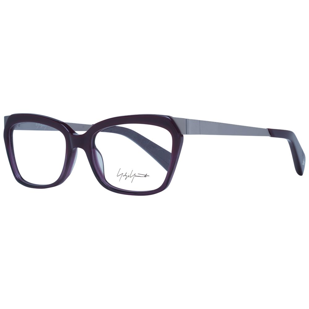 Montures de lunettes unisexes violettes Yohji Yamamoto