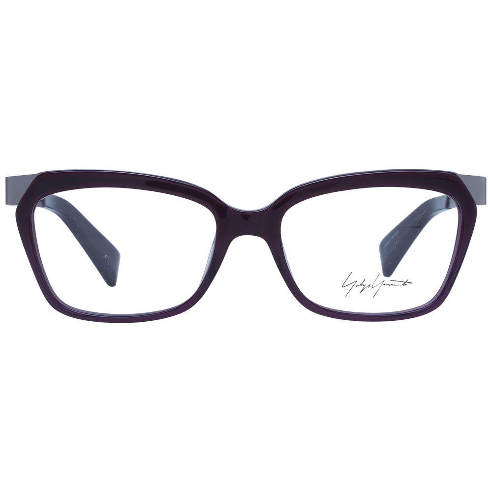 Montures de lunettes unisexes violettes Yohji Yamamoto