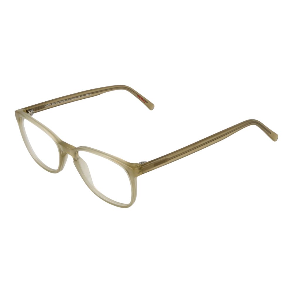 Monture optique unisexe beige Andy Wolf