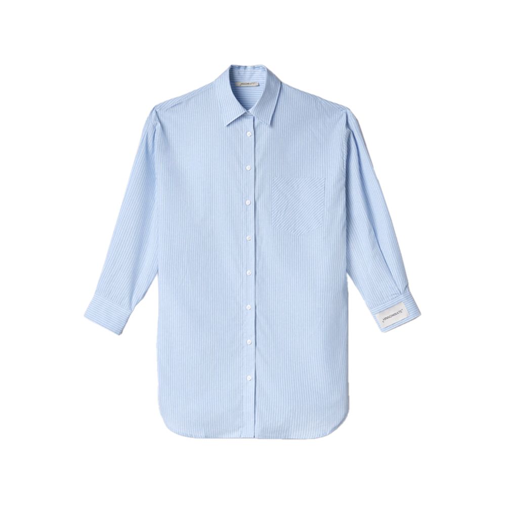 Chemise en coton bleu Hinnominate