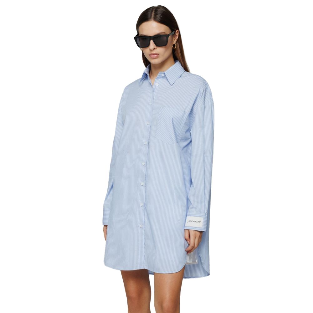 Chemise en coton bleu Hinnominate