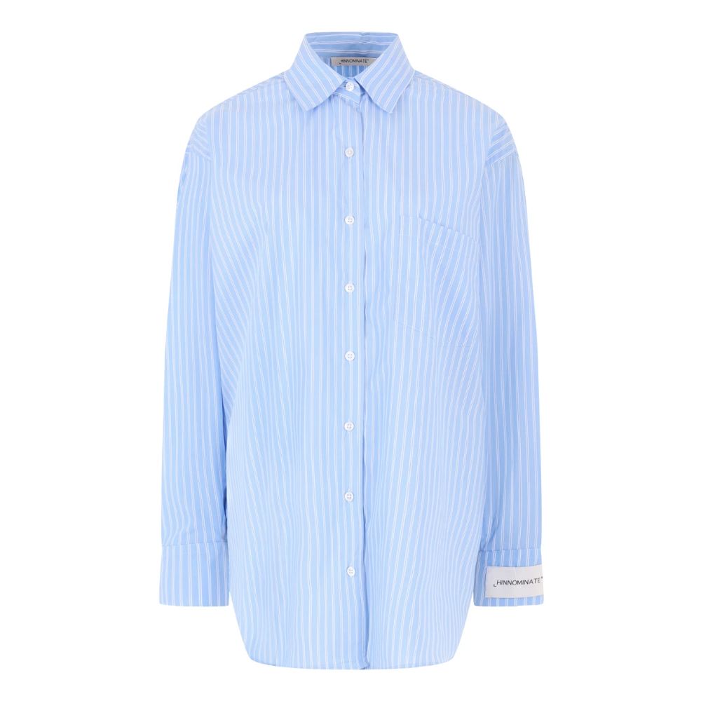 Chemise en coton bleu Hinnominate