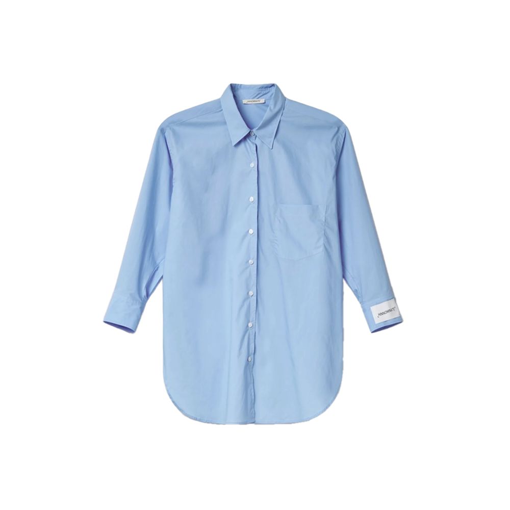 Chemise en coton bleu Hinnominate