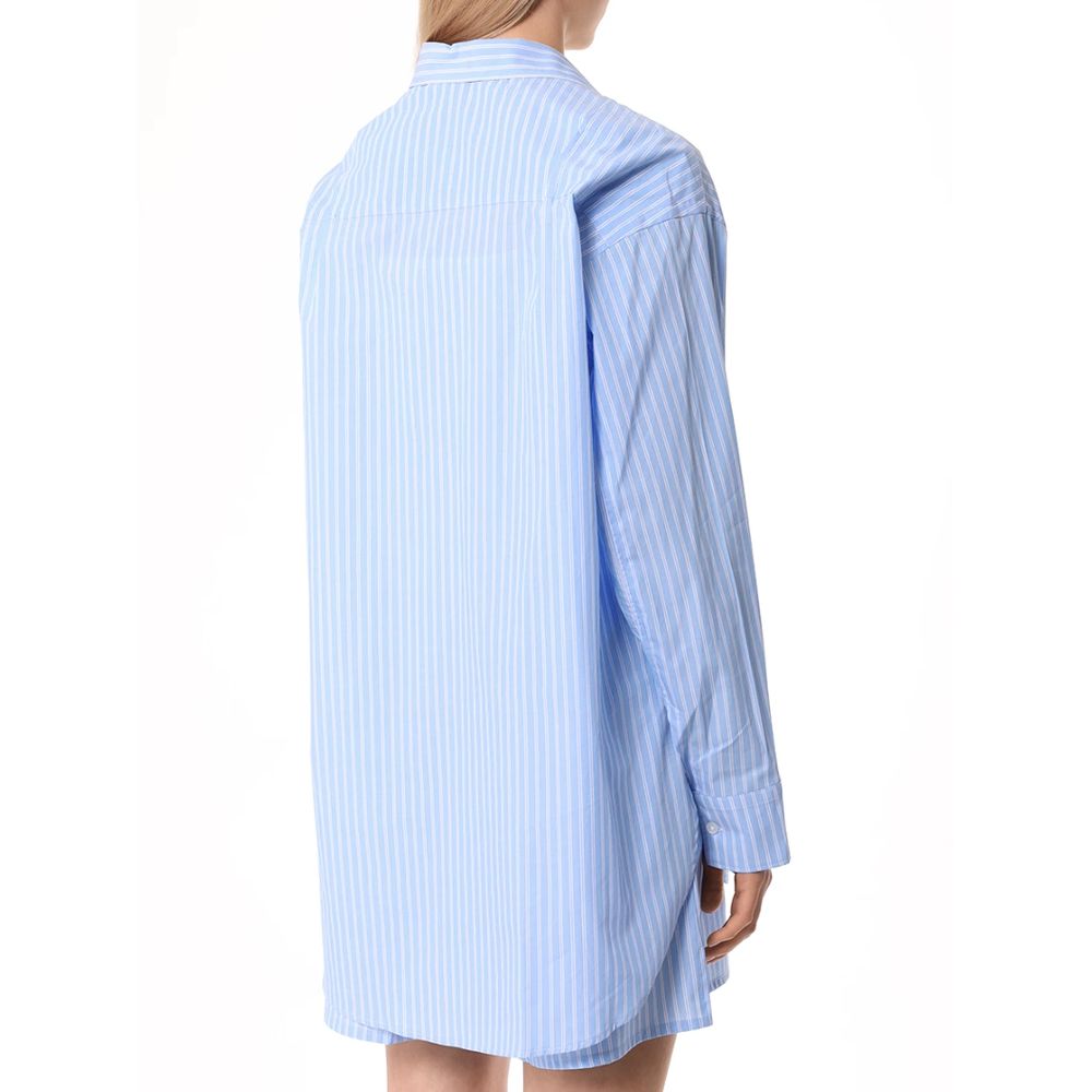 Chemise en coton bleu Hinnominate