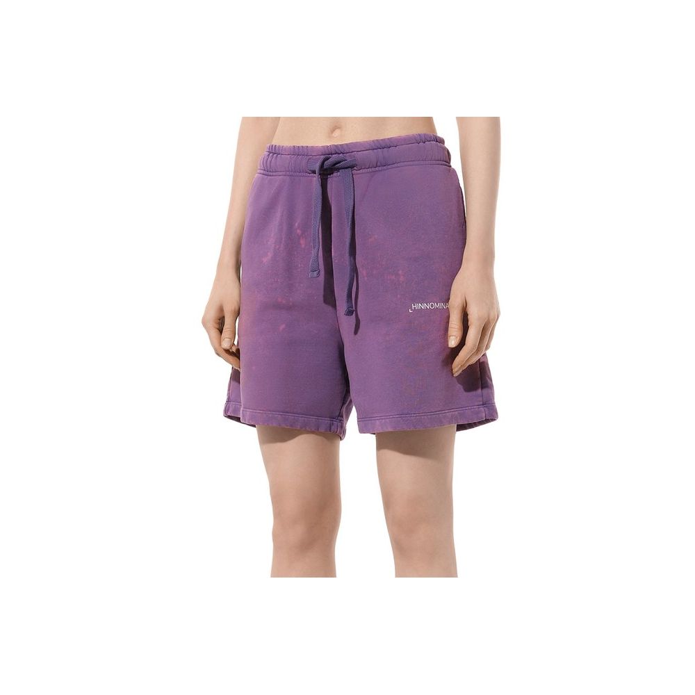Short en coton violet Hinnominate