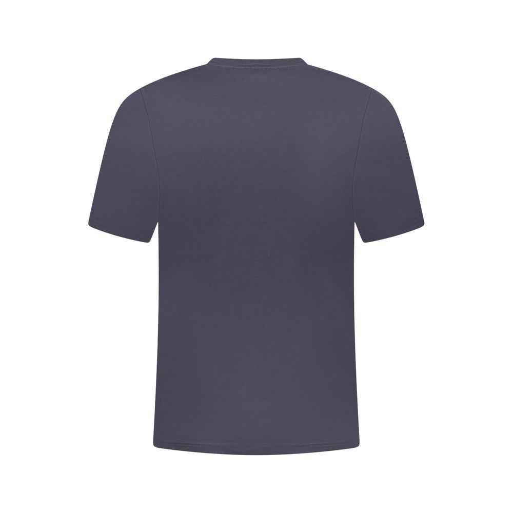 K-Way Blauw Katoenen Heren T-Shirt Met Logo Premium Elite