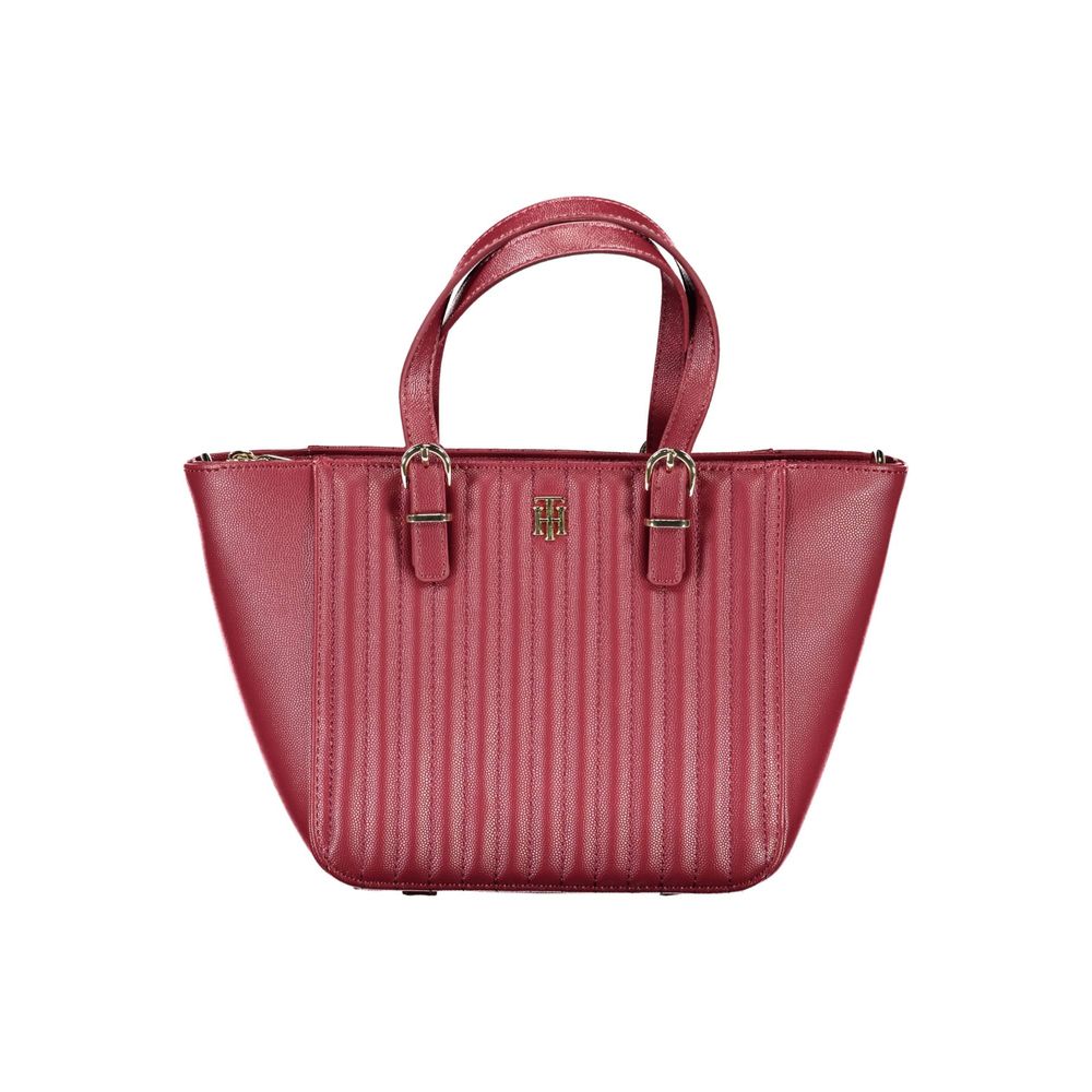 Tommy Hilfiger Red Polyethylene Handbag by Tommy Hilfiger