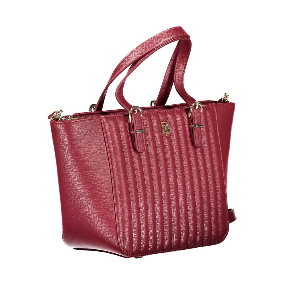 Tommy Hilfiger Red Polyethylene Handbag by Tommy Hilfiger