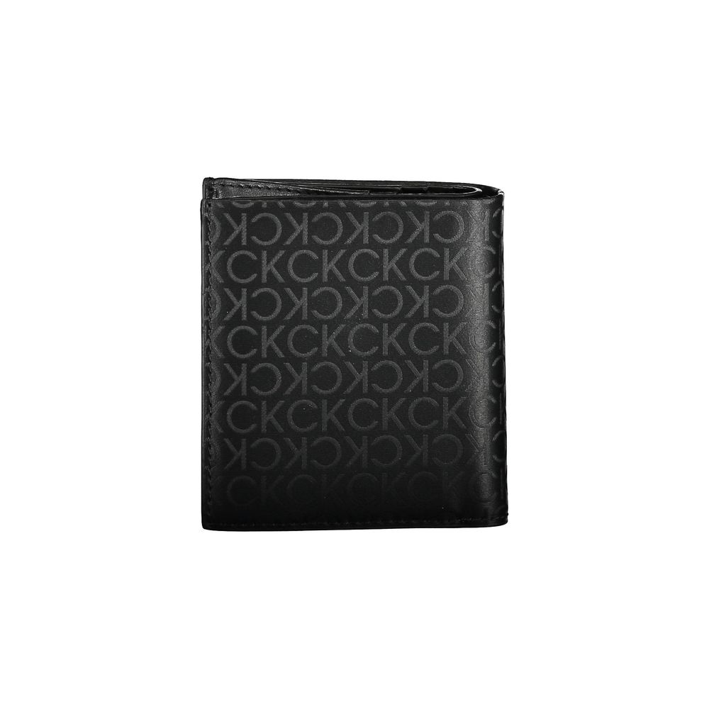 Portefeuille Calvin Klein en polyester noir