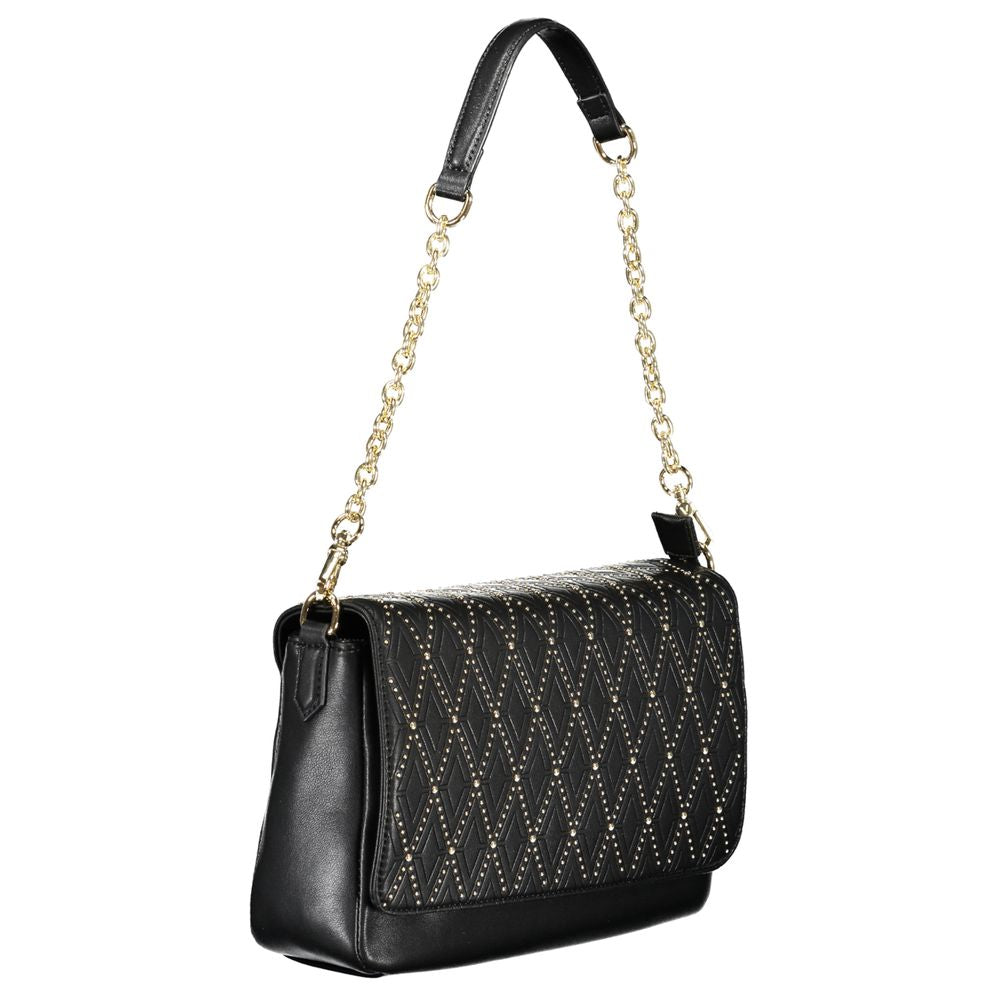 Mario Valentino Black Polyethylene Handbag by Mario Valentino