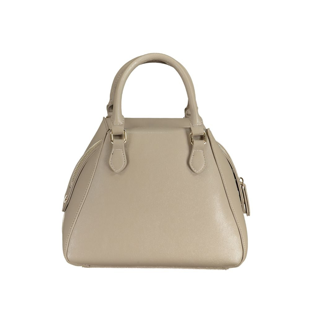 Mario Valentino Beige Polyethylene Handbag by Mario Valentino