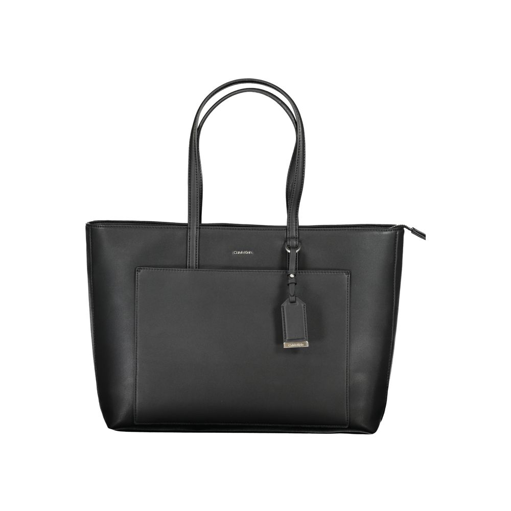 Calvin Klein Black Polyester Handbag by Calvin Klein