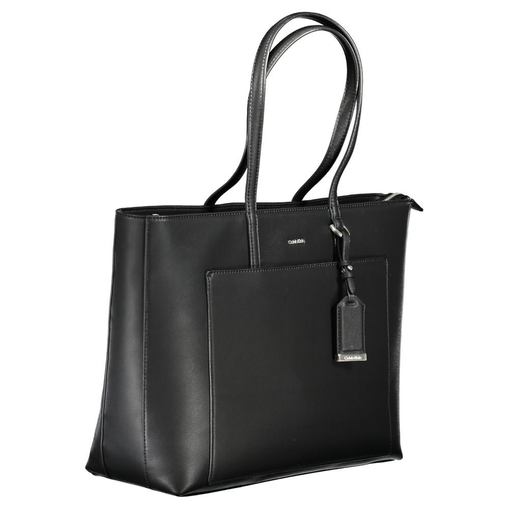 Calvin Klein Black Polyester Handbag by Calvin Klein