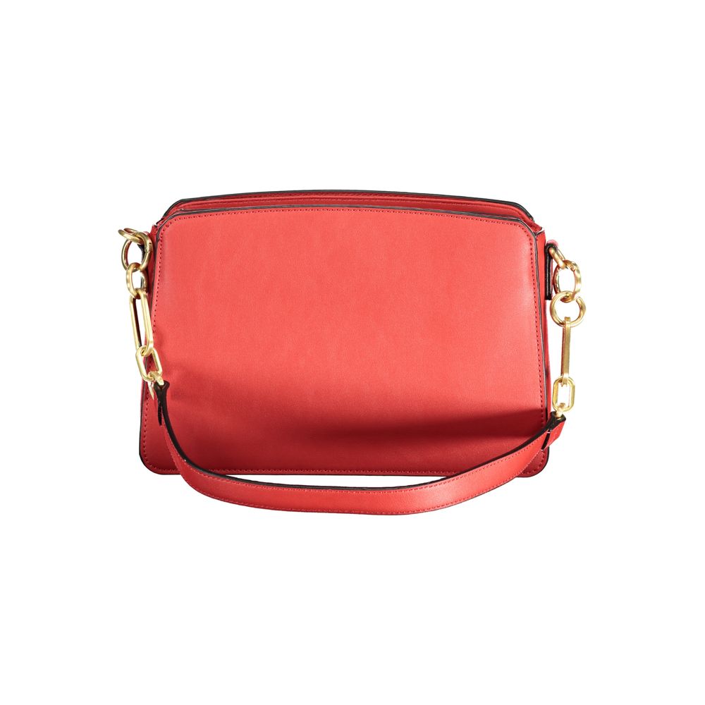 Mario Valentino Red Polyethylene Handbag by Mario Valentino