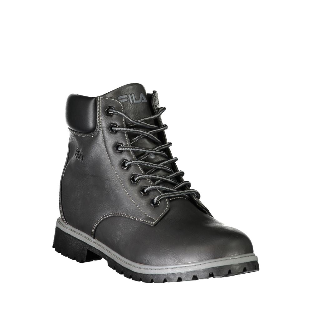 Fila Black Polyester Boot by Fila