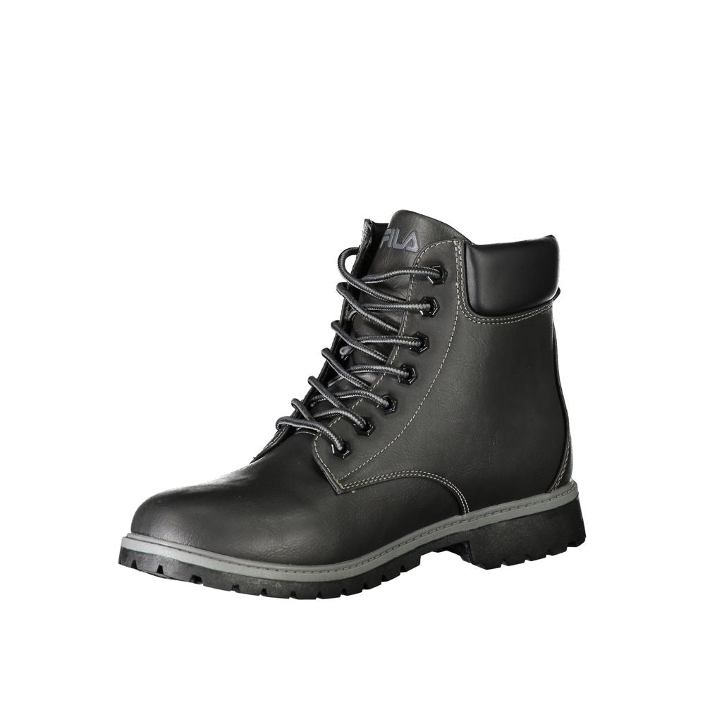 Fila Black Polyester Boot by Fila