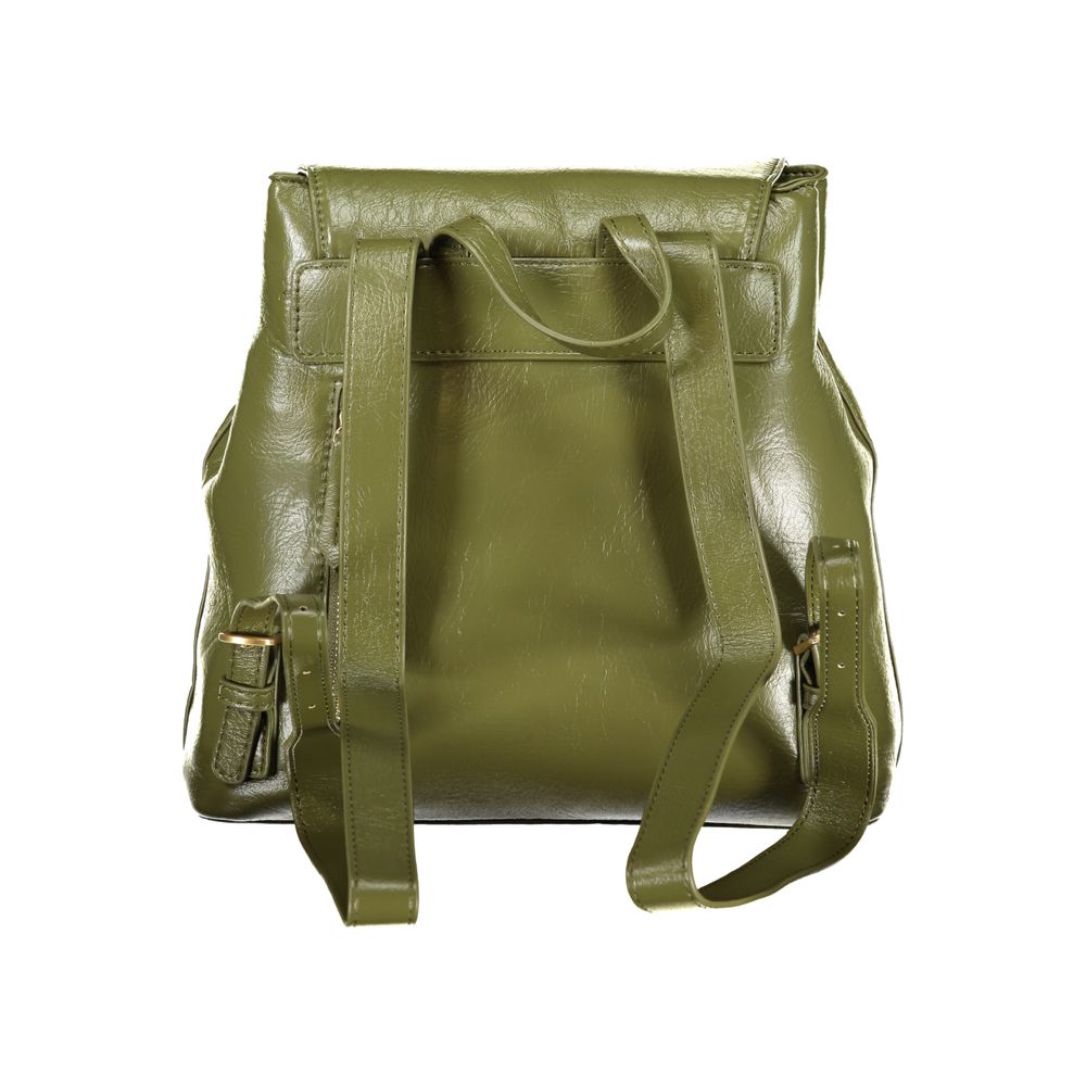 Sac à dos en polyéthylène vert Mario Valentino